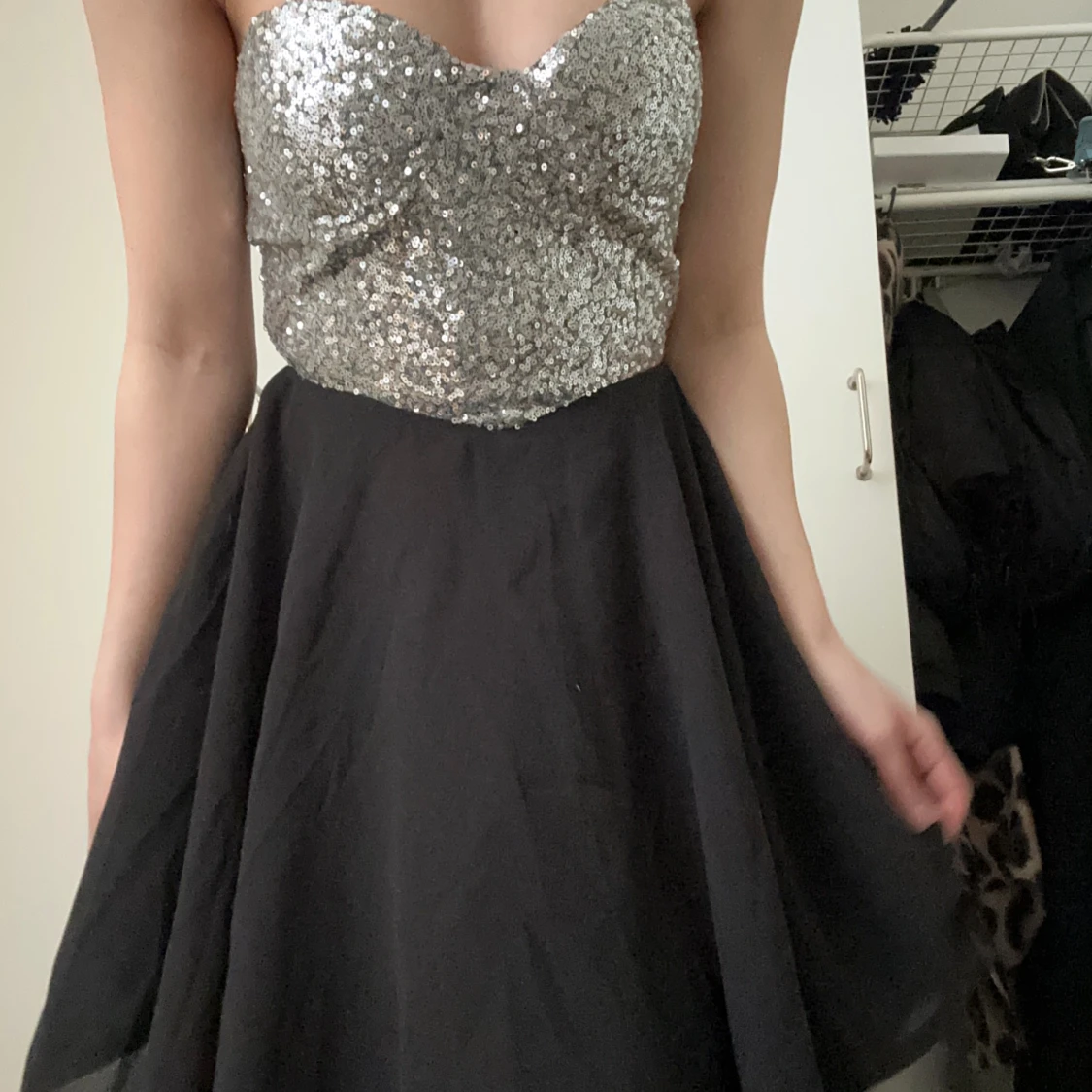 Glitter klänning