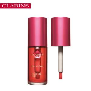 Clarins Water Lip Stain i Rose Water ger läpparna en long-wearing färg och innehåller ekologisk aloe vera, ekologiskt hallonvatten. Använd en gång bara och köpt för 235 kr