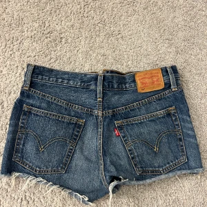 Levis jeansshorts  - Levis shorts, storlek w27 vilket motsvarar 38 tror jag. 