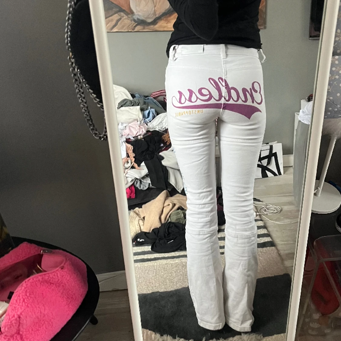 Lågmidjade jeans - 90