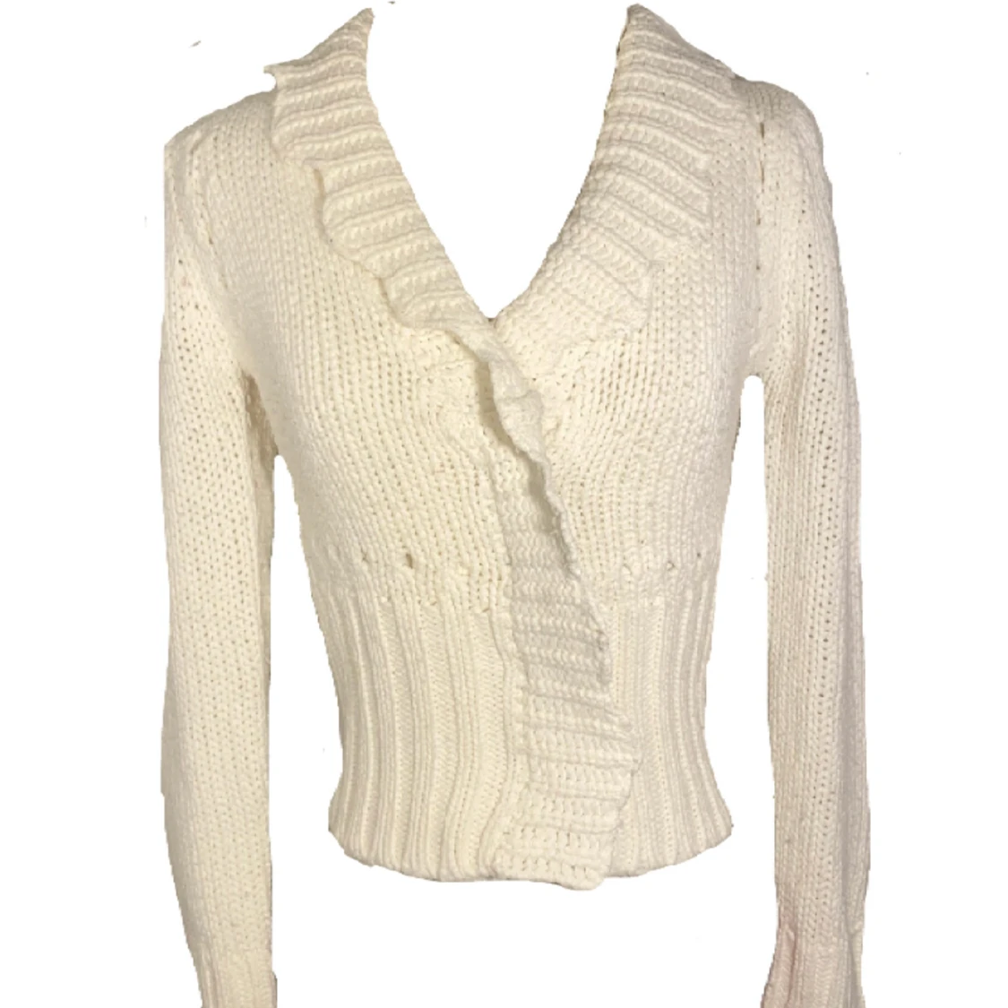 Stickad kofta vintage - 90