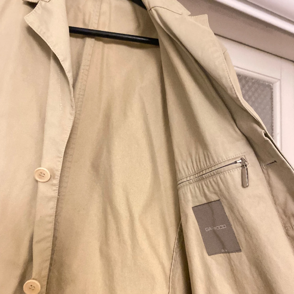 Beige tunn jacka - 91