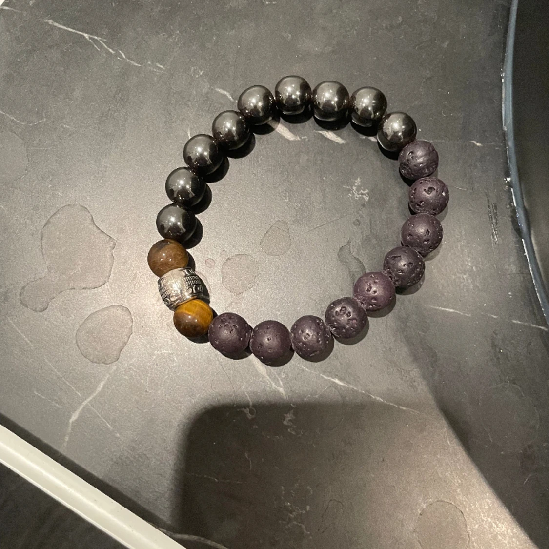 Armband med olika kulor - 91