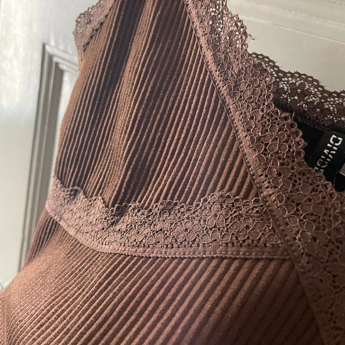 Brunt croppat linne  - 90