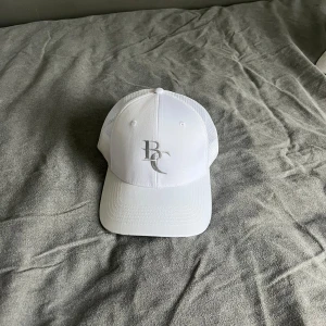 Vit Keps - Vit keps med nät Medelstorlek Helt ny