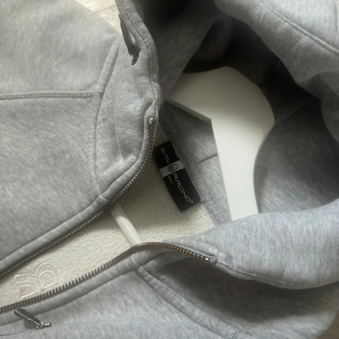 Sail racing huvtröja grå - 92