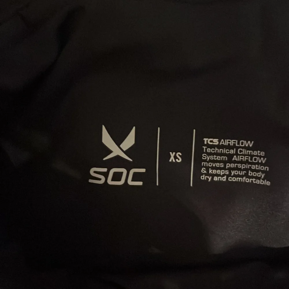 Svarta träningstights från SOC. Stl xs. Jeans & Byxor.