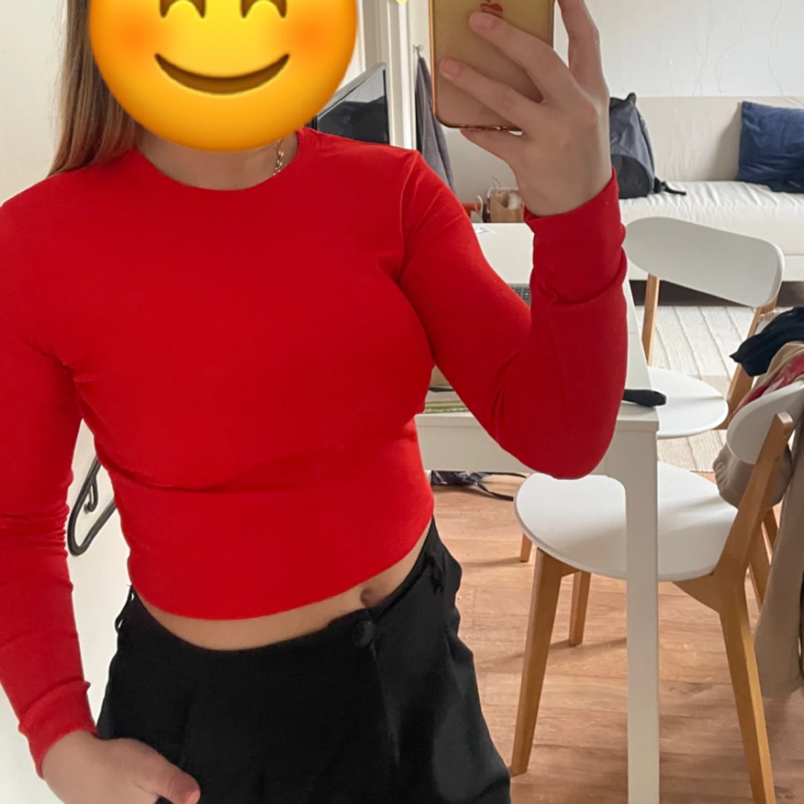 Topp med öppen rygg