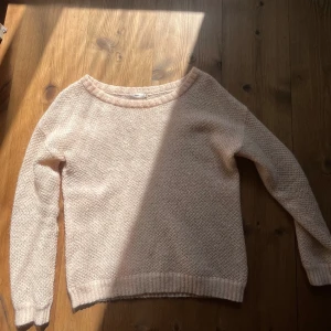 Rosa tröja - Supergullig rosa stickad tröja 