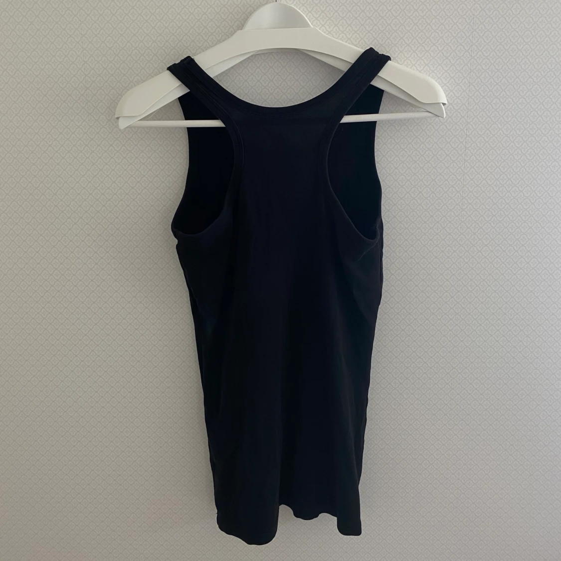 Svart långt brottarlinne - 90