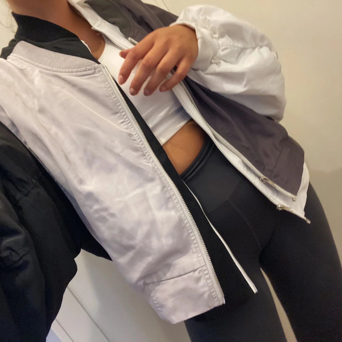 Oversized bombarjacka - 90