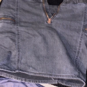 Jeans kjol - Såå snygg svart jeanskjol!