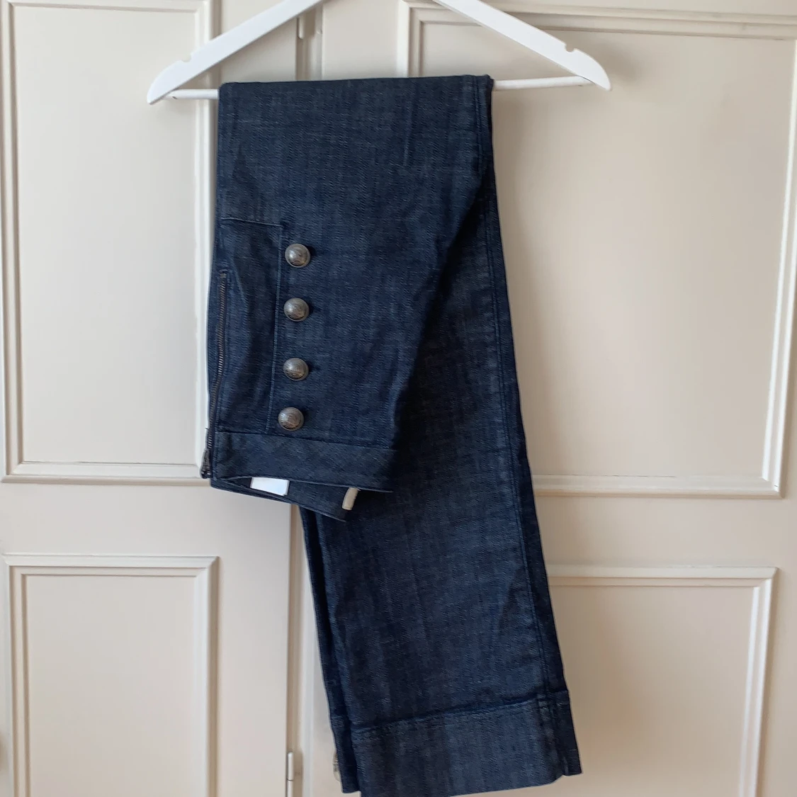 Tommy Hilfiger Gigi Hadid Wide Leg Jeans, Blue 