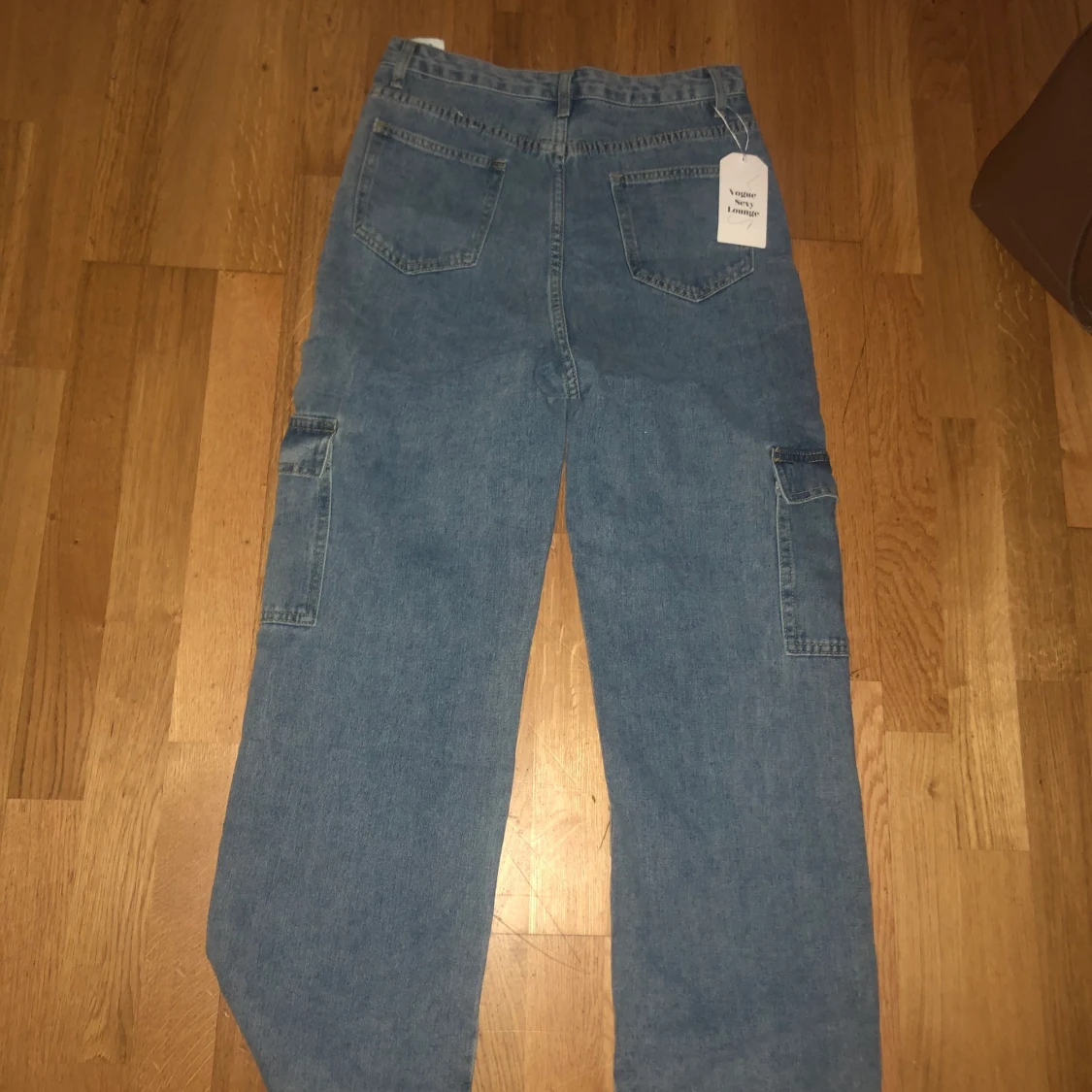 high waist jeans with pockets - 90