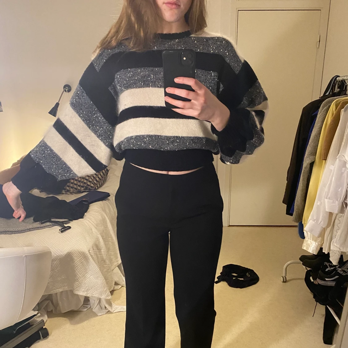 Stickad vintage tröja - 91