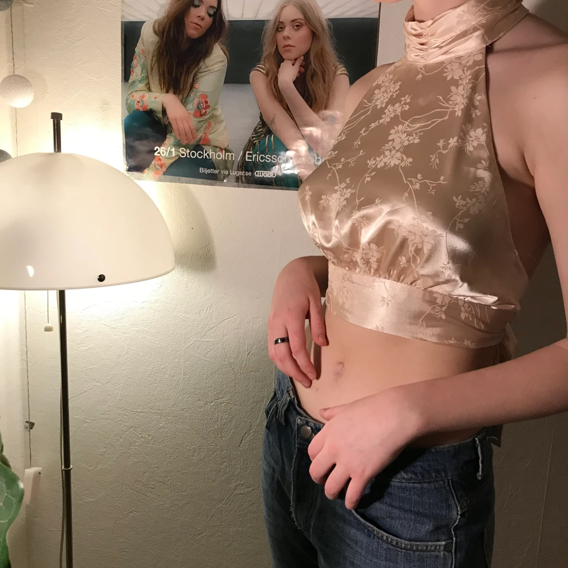 Linne/blus/magtröja 