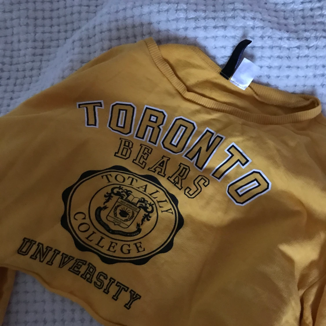 Vintage croppad sweatshirt - 91