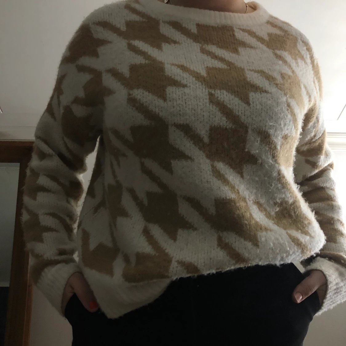 Stickad tröja  - 90