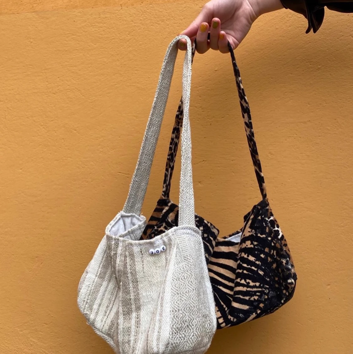 Baguette bag i linne✨😇🌸 - 90