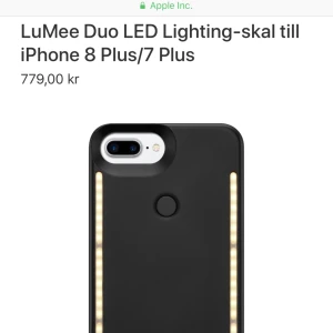 - LuMee LED skal i toppskick. iPhone 7/8 PLUS