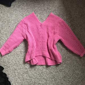 Superfin stickad rosa tröja i nyskick! ✨