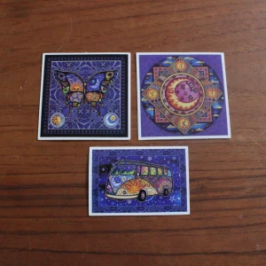  - 🌞 3 fina klistermärken för 14kr +9kr frakt 🌞