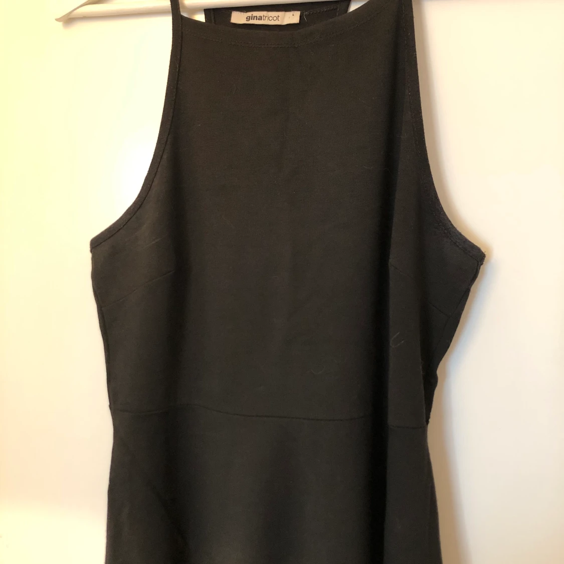 Svart kortklänning - 91