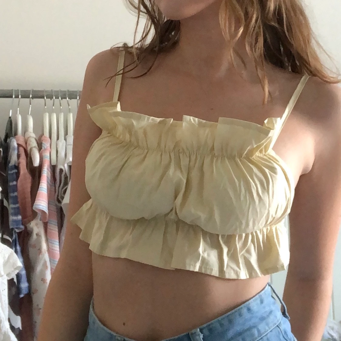 Super söt topp i strl S/XS - 90