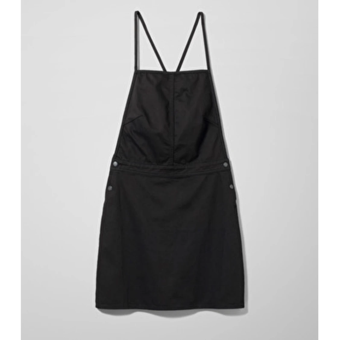 Oanvänd denimklänning 