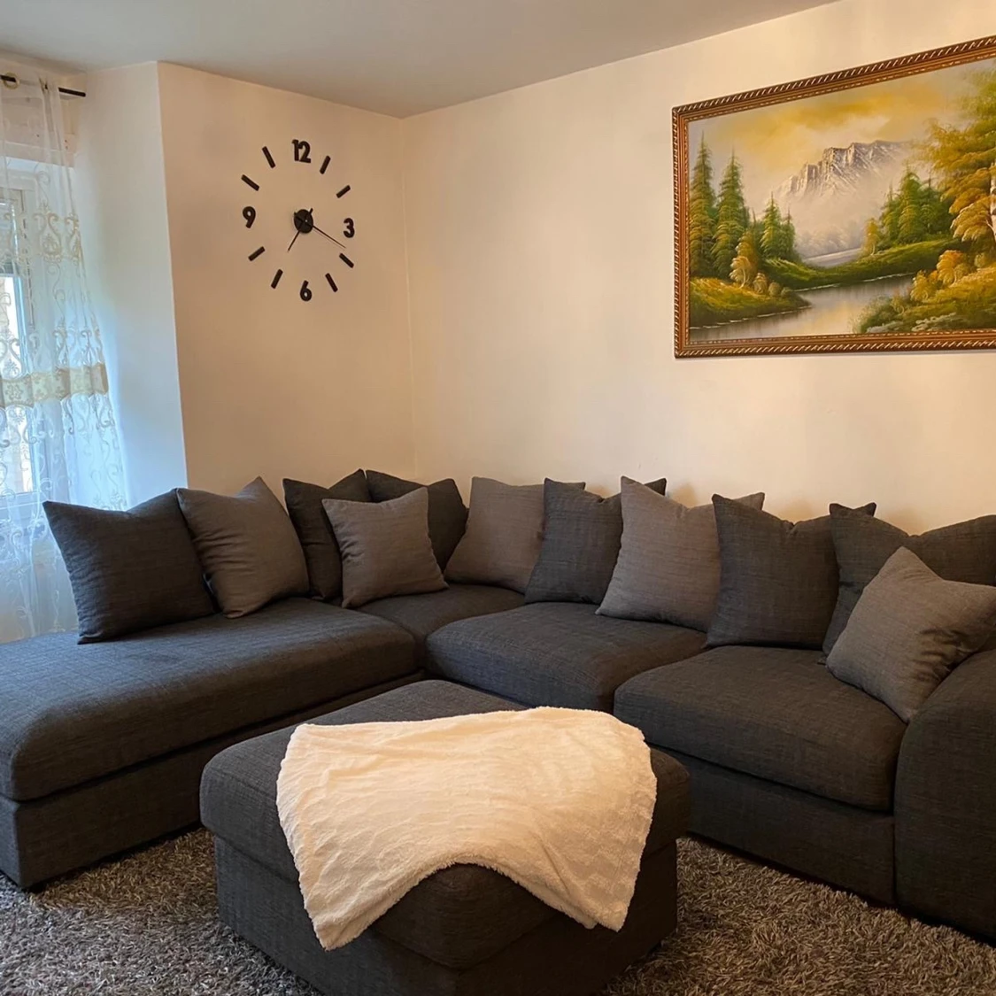 Fin och skön divansoffa