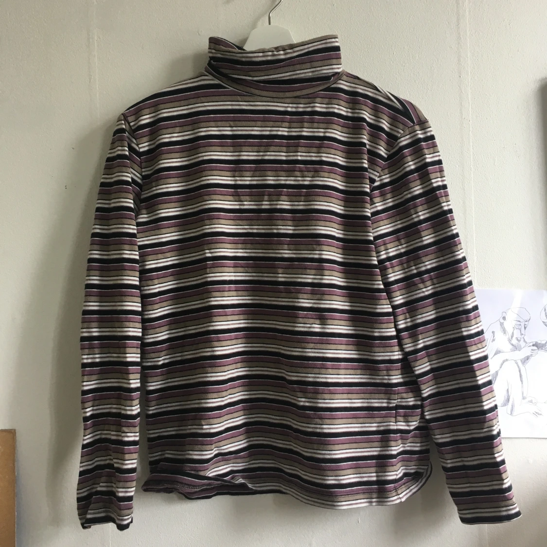 Randig turtleneck från Humana