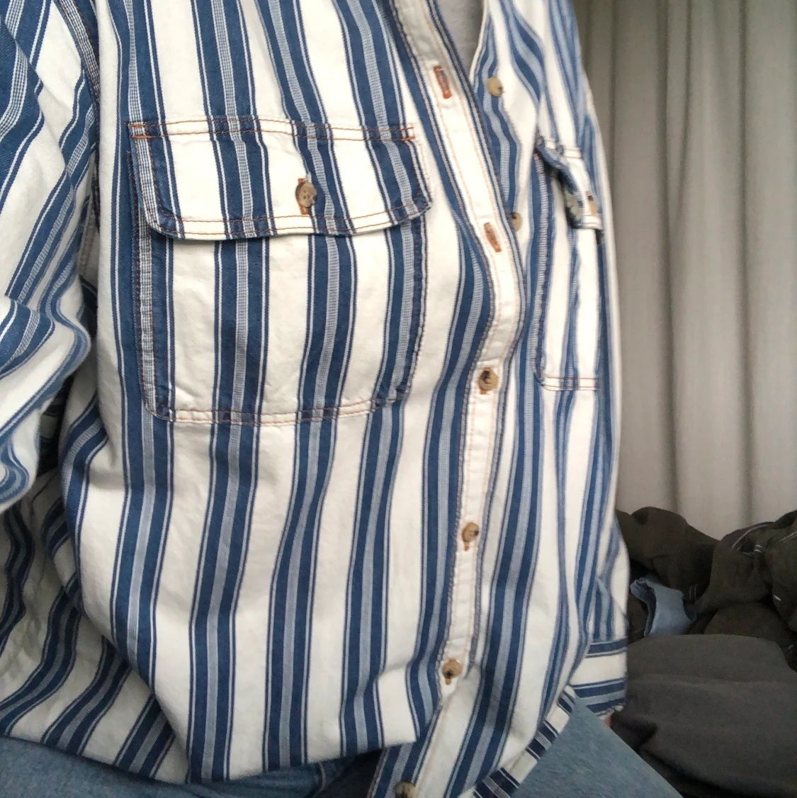 Oversized skjorta från Monki  - 91