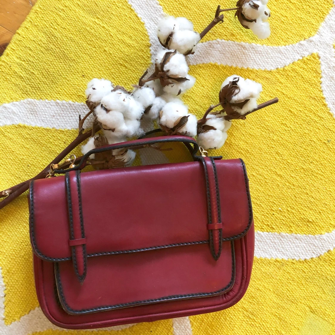 Vintage red bag