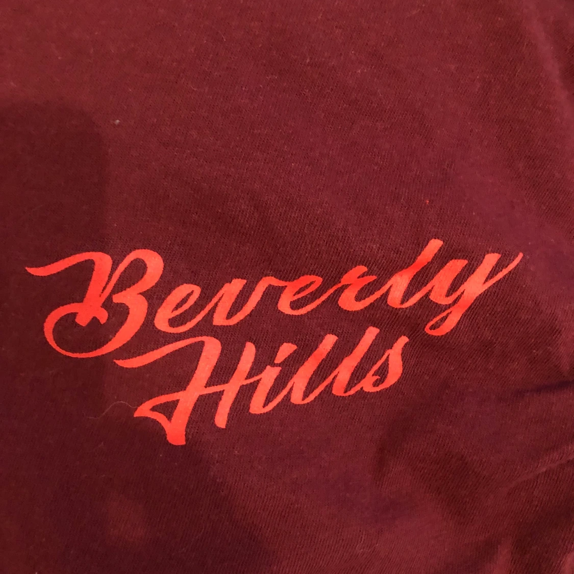 Vinröd långärmad tröja storlek M - 91