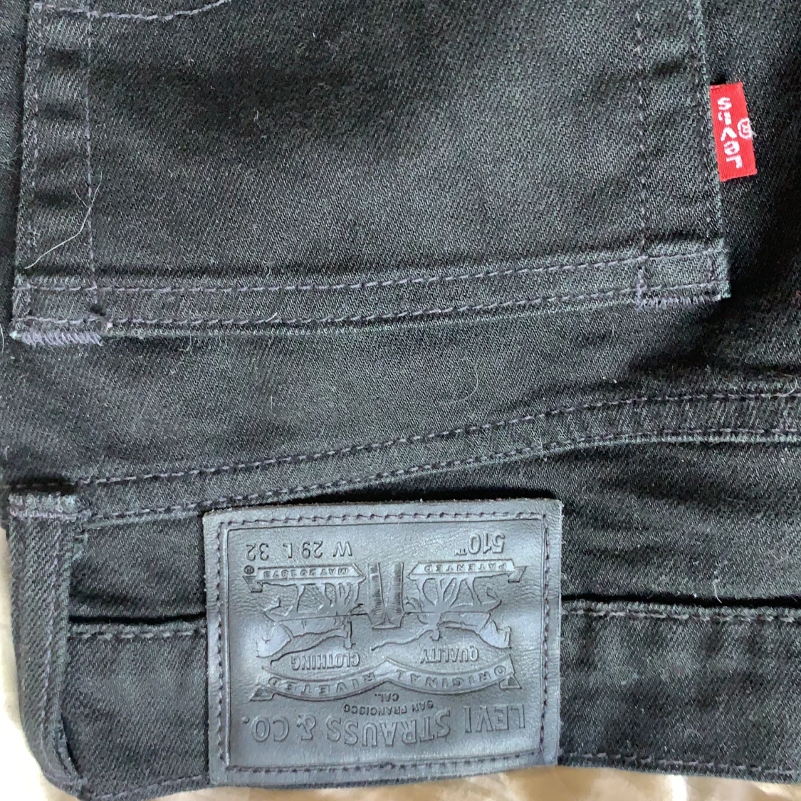 Levis jeans svarta 