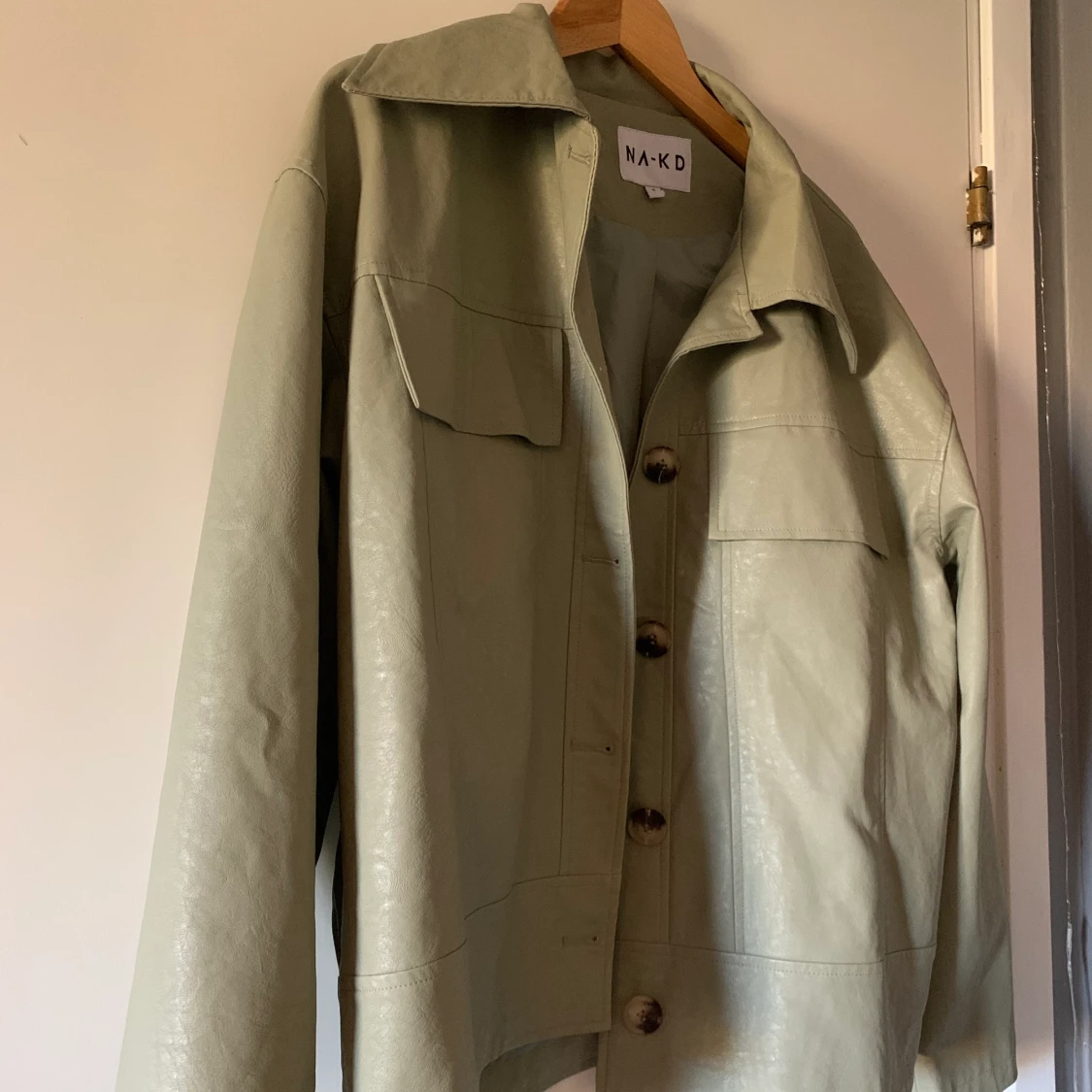 Grön vårjacka - 90