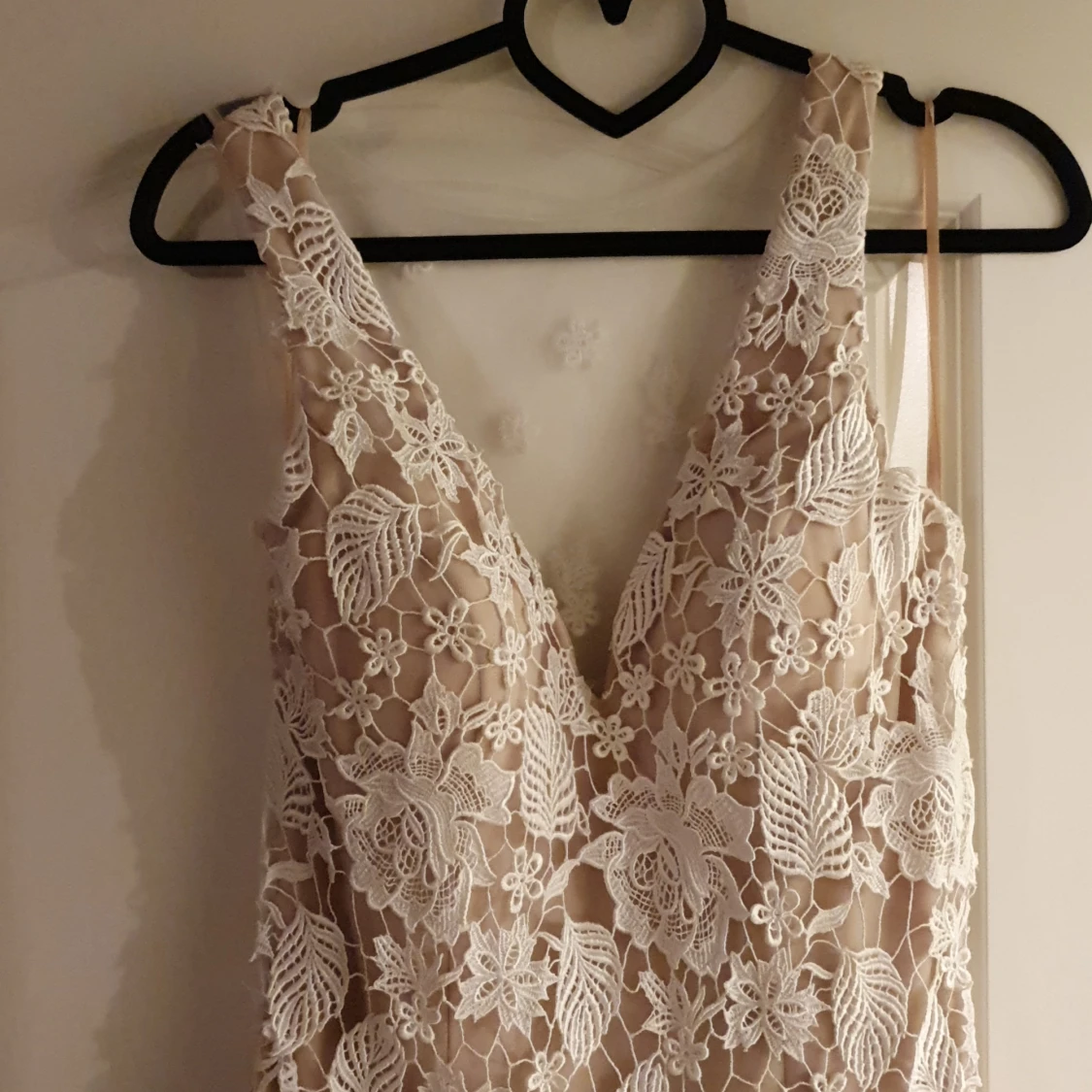 Stickad maxiklänning strl 4/36 - 90