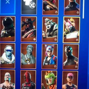  - Ett fortnite konto mellan 95-100skins Kan bli billigare skriv ett pris Så kan de bli