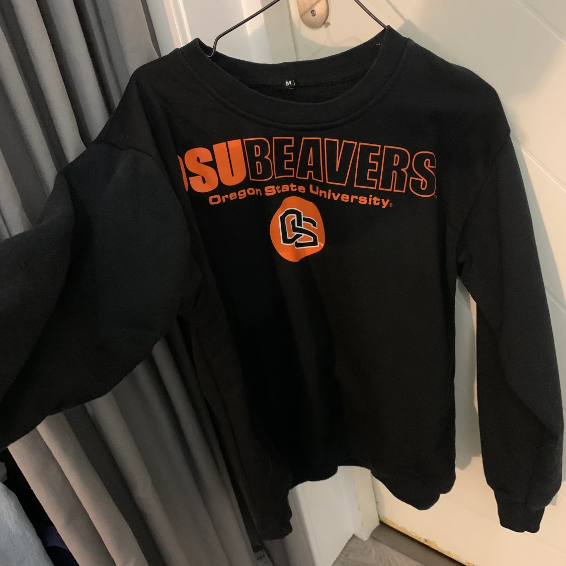 Sweatshirt med tryck