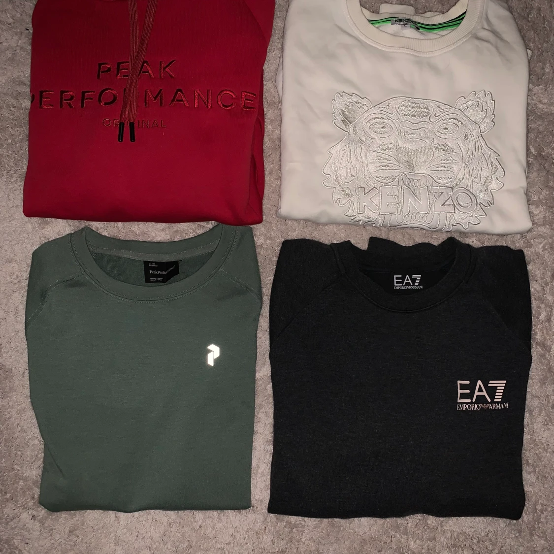 Peak Performance, Kenzo, EA7 Armani