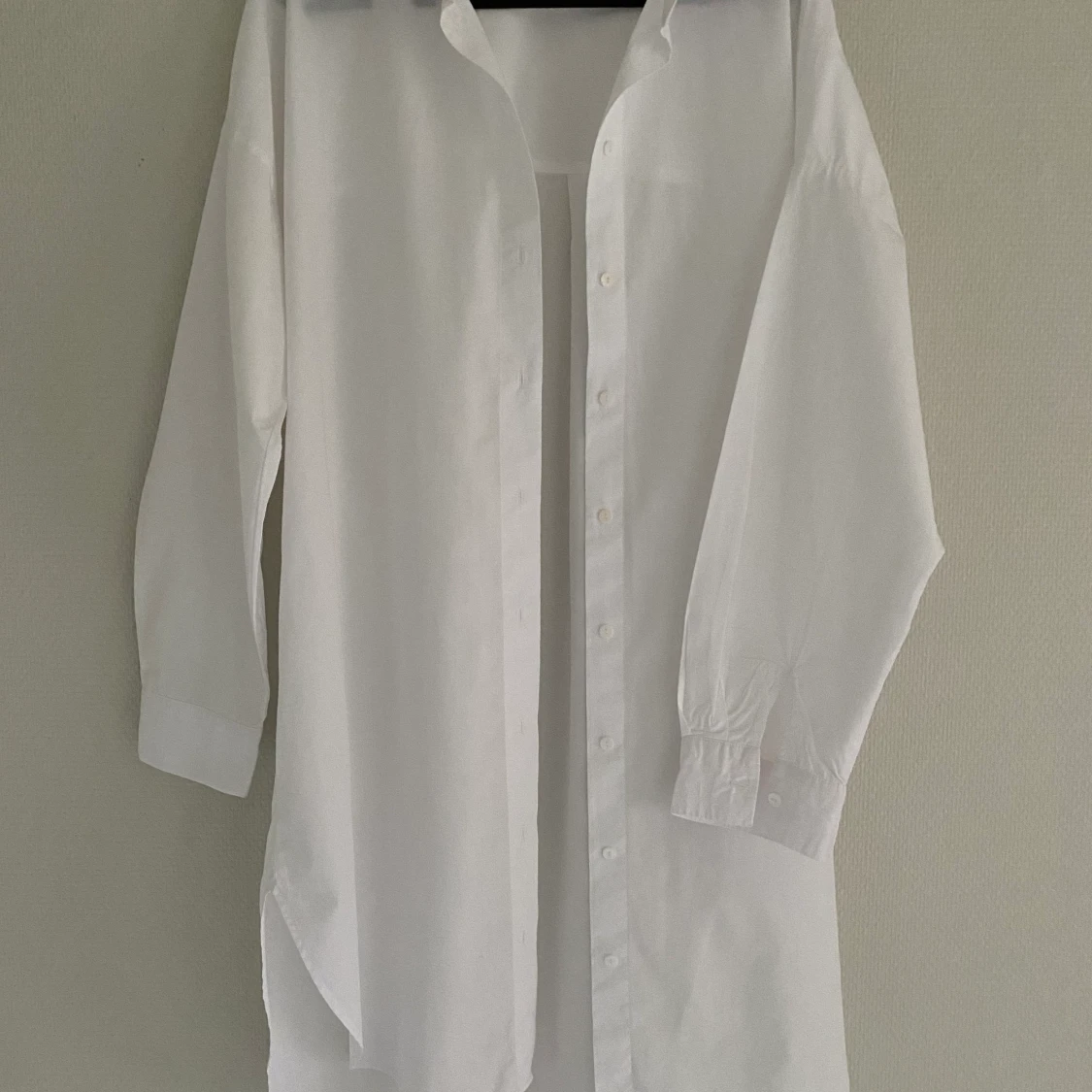 Vit oversized skjorta Zara