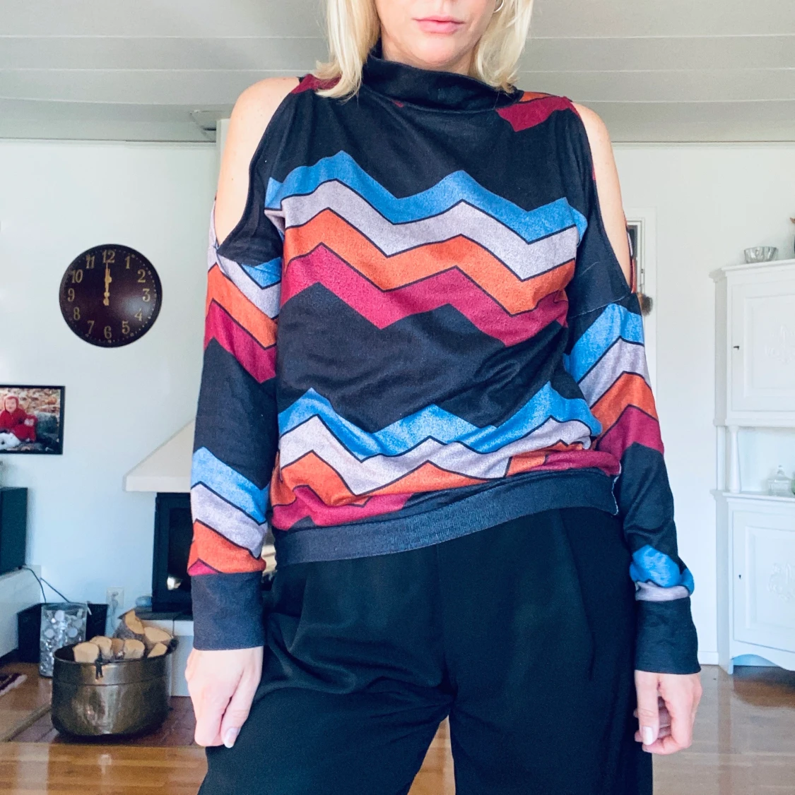 Topp med bara axlar. - 90