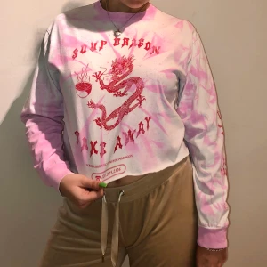 Dragon Crop Top - Köpt på Carlings, har sprayat den med rosa textilfärg som håller i 40tvätt