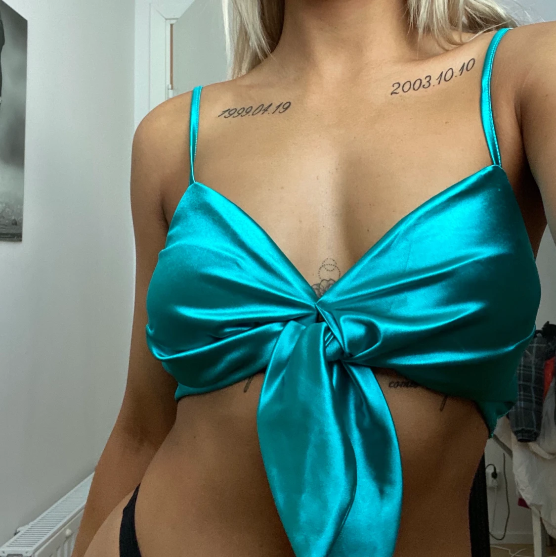 Satintopp Prettylittlething strl 8