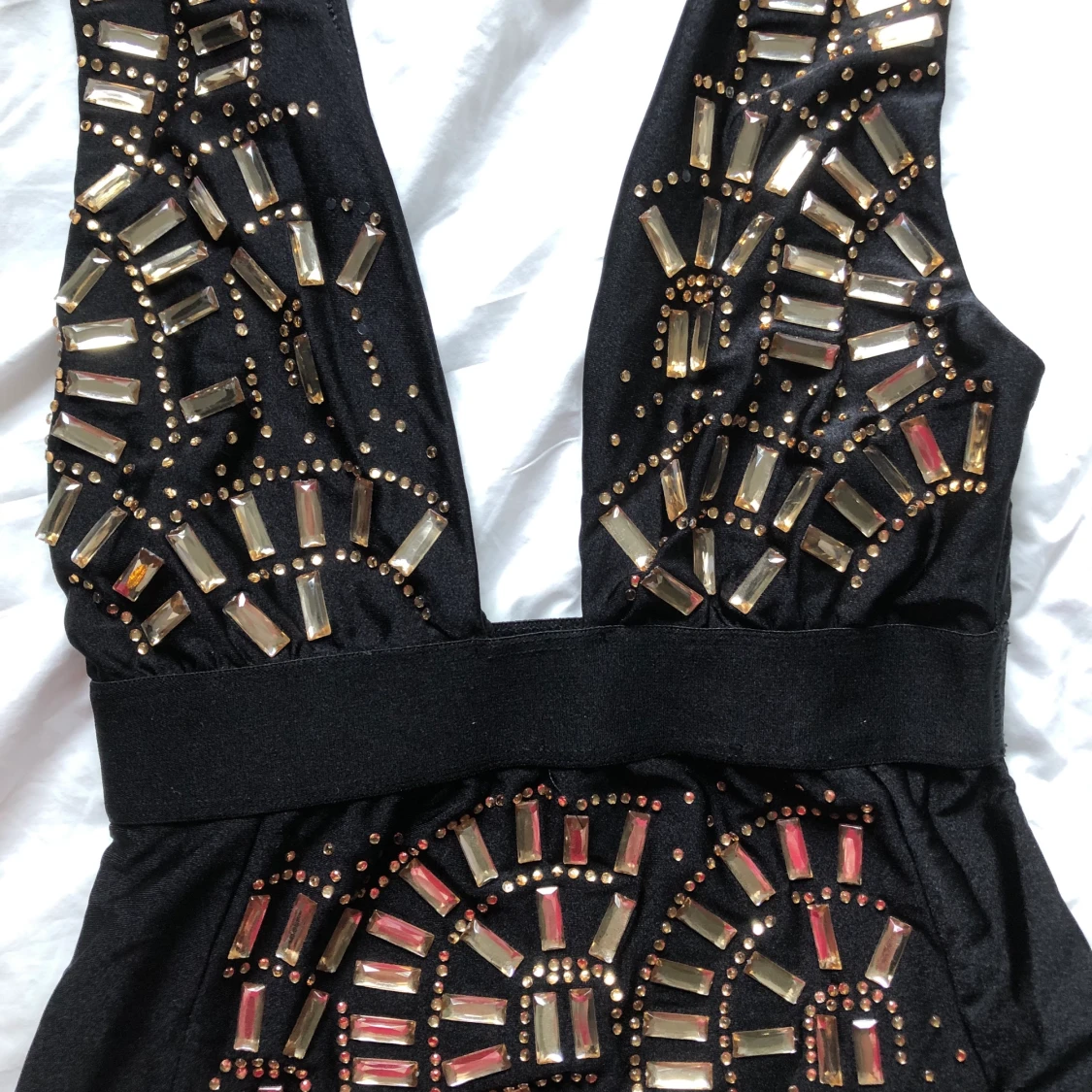 Baddräkt med stenar