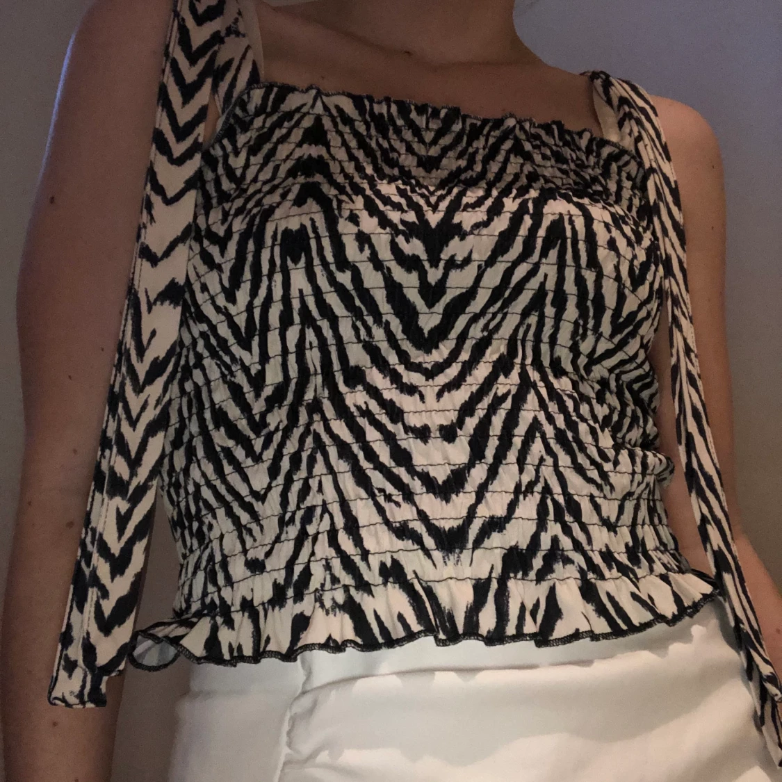 Linne/blus från Gina Tricot  - 91