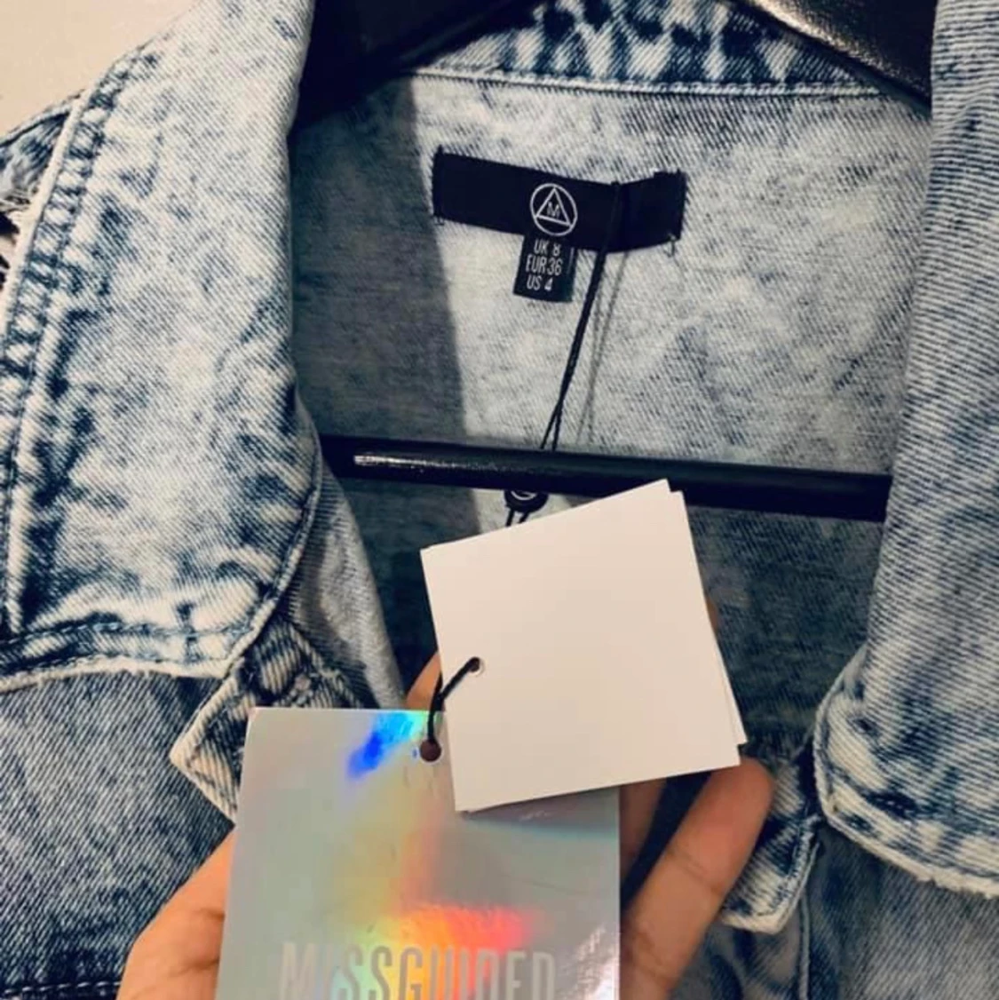 NY JEANS JACKA FRÅN MISSGUIDED STORLEK36 - 91