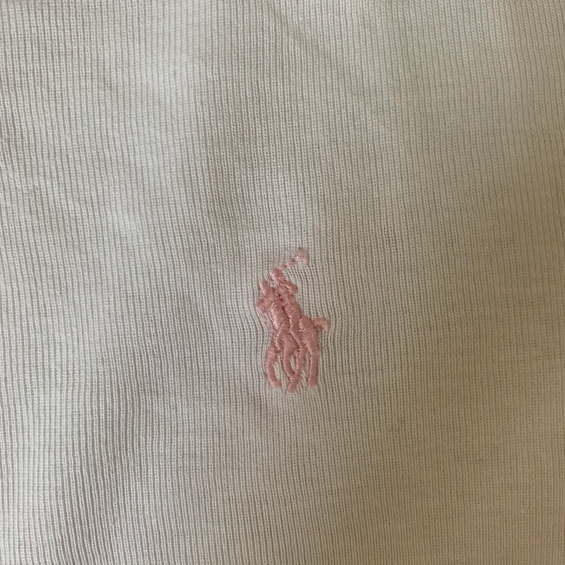 Ralph Lauren långärmad vit tröja - 90