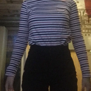 Lindex striped t-shirt  - Pink purple and white striped t-shirt, size S. 