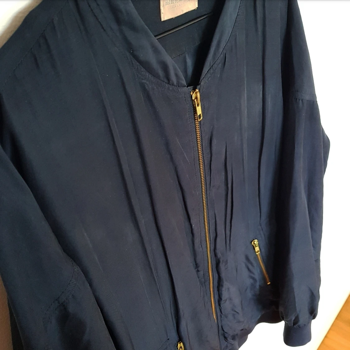 Marinblå bomberjacka  - 90